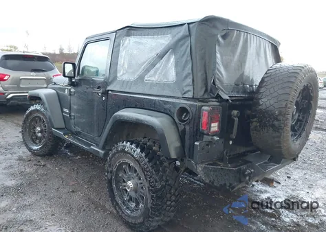 2014 Jeep Wrangler Sport z USA, uszkodzony, nr VIN 1C4AJWAG1EL327481